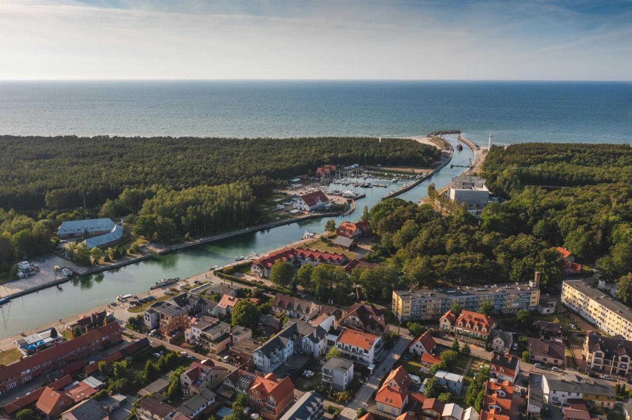 Domki Wakacyjne By Lider Łeba Buitenkant foto