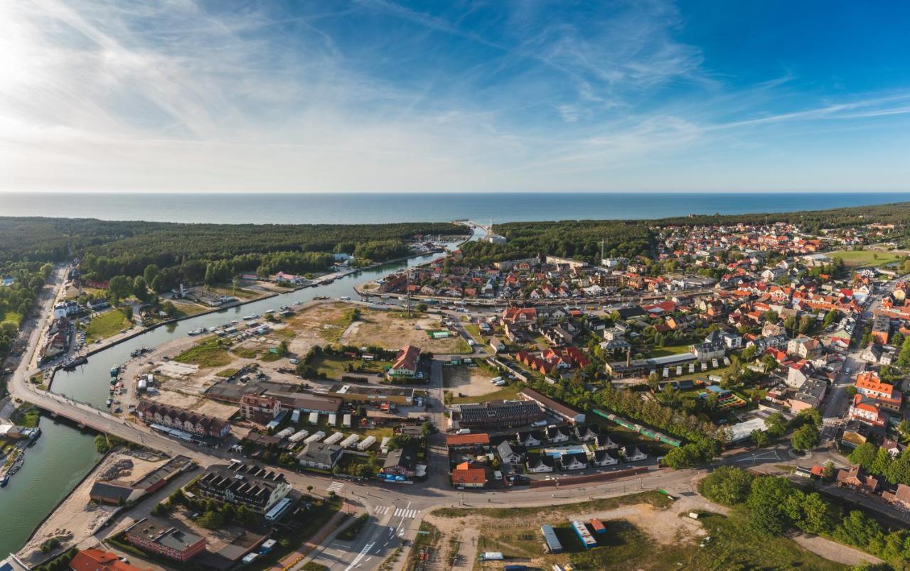 Domki Wakacyjne By Lider Łeba Buitenkant foto