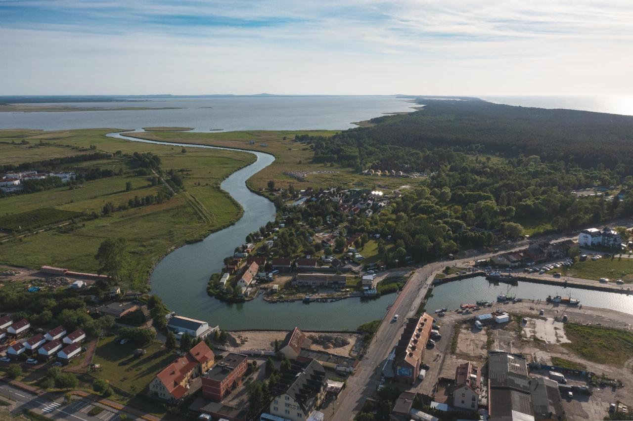 Domki Wakacyjne By Lider Łeba Buitenkant foto