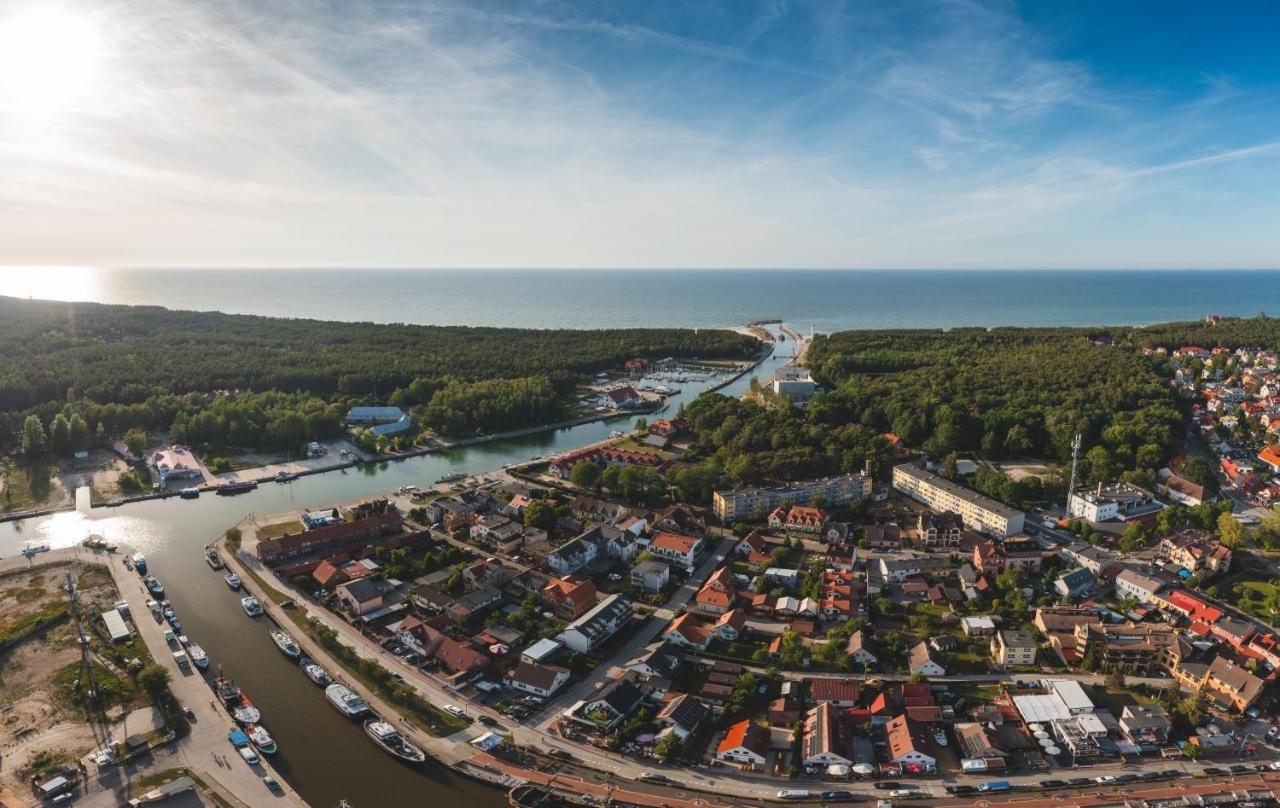 Domki Wakacyjne By Lider Łeba Buitenkant foto