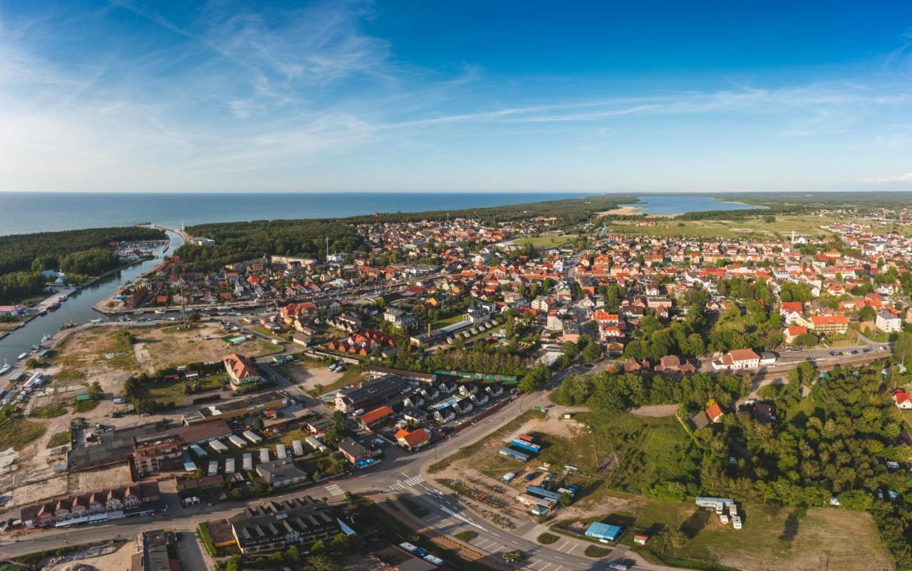 Domki Wakacyjne By Lider Łeba Buitenkant foto