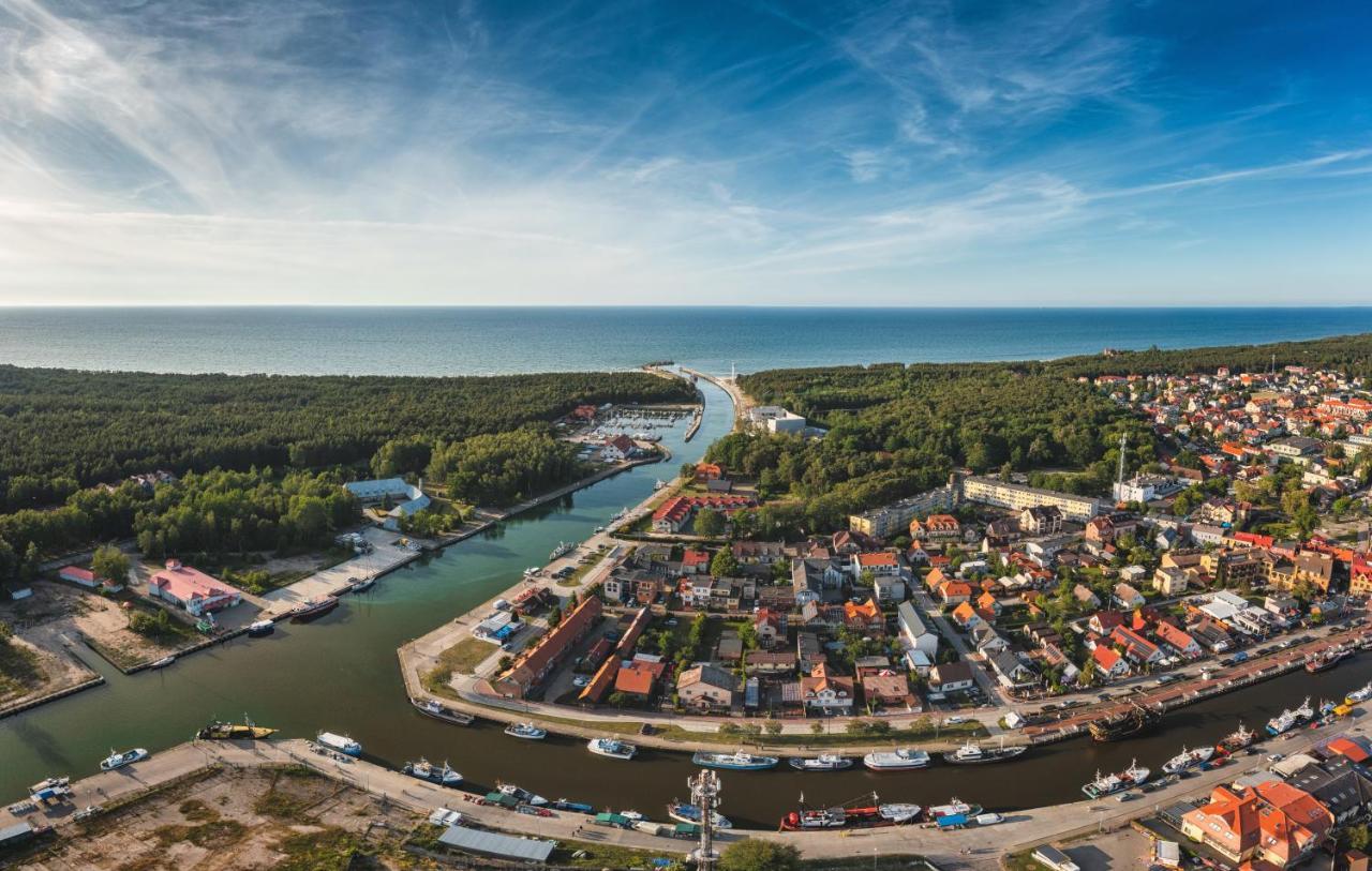 Domki Wakacyjne By Lider Łeba Buitenkant foto